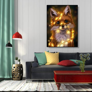 Light Fox 40*50cm paint by numbers