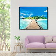 Load image into Gallery viewer, Quiet Beach 40*50cm paint by numbers
