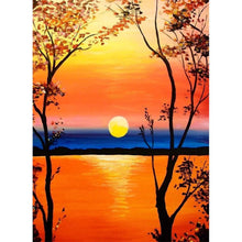 Load image into Gallery viewer, Sunset Tree 40*50cm paint by numbers

