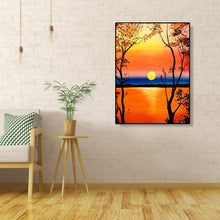 Load image into Gallery viewer, Sunset Tree 40*50cm paint by numbers
