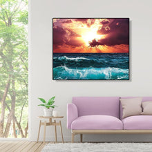 Load image into Gallery viewer, Waves Clouds 40*50cm paint by numbers
