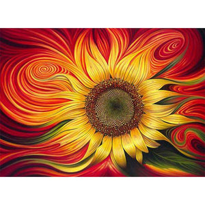 Vortex Sunflower 40*50cm paint by numbers