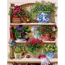 Load image into Gallery viewer, Flower Rack 40*50cm paint by numbers

