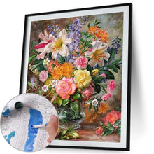 Load image into Gallery viewer, Colorful Flower 40*50cm paint by numbers
