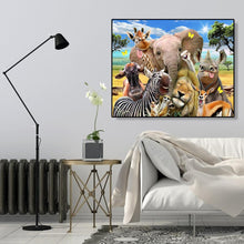 Load image into Gallery viewer, Happy Animals 40*50cm paint by numbers
