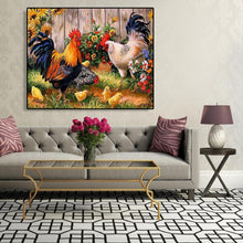 Load image into Gallery viewer, Flower Chicken 40*50cm paint by numbers
