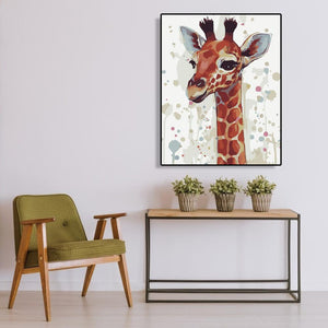 Clever Giraffe 40*50cm paint by numbers