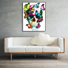Load image into Gallery viewer, Skull Butterfly 40*50cm paint by numbers
