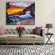 Load image into Gallery viewer, Seaside Sunset 40*50cm paint by numbers
