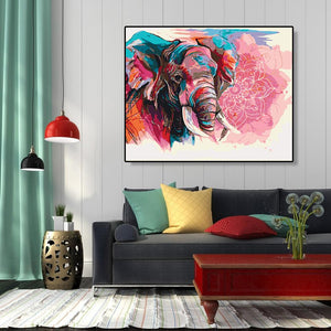 Color Elephant 40*50cm paint by numbers