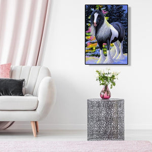 Animal 30x40cm(canvas) full round drill diamond painting