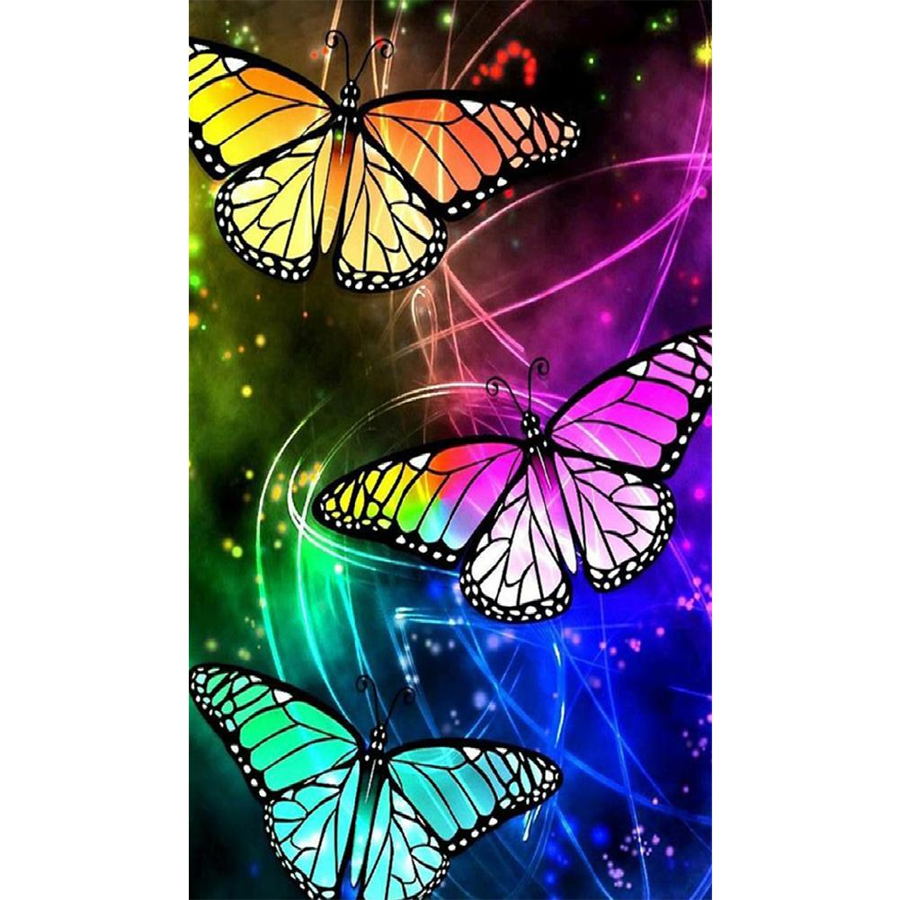 Butterfly 30x48cm(canvas) full round drill diamond painting