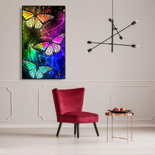 Load image into Gallery viewer, Butterfly 30x48cm(canvas) full round drill diamond painting
