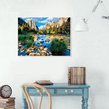 Load image into Gallery viewer, Mountain Scene 40x30cm(canvas) full round drill diamond painting
