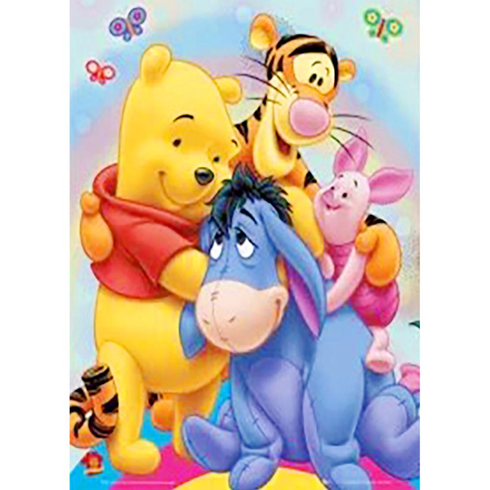Bear 40x30cm(canvas) full round drill diamond painting