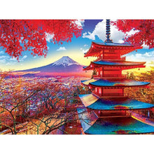Load image into Gallery viewer, Landscape 45x35cm(canvas) full round drill diamond painting

