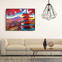 Load image into Gallery viewer, Landscape 45x35cm(canvas) full round drill diamond painting
