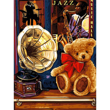 Load image into Gallery viewer, Music Bear 40*50cm paint by numbers
