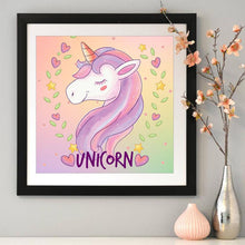Load image into Gallery viewer, Cartoon Horse 30x30cm(canvas) full round drill diamond painting

