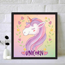 Load image into Gallery viewer, Cartoon Horse 30x30cm(canvas) full round drill diamond painting
