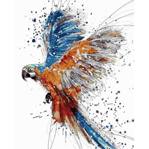 Colorful Eagle Animal 40*50cm paint by numbers