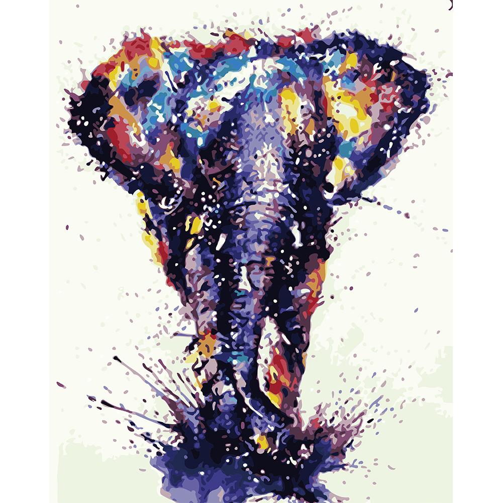 Walking Elephant 40*50cm paint by numbers