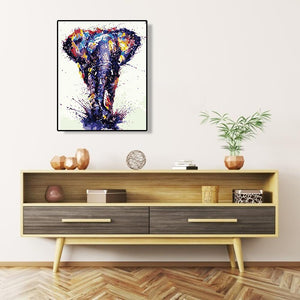 Walking Elephant 40*50cm paint by numbers