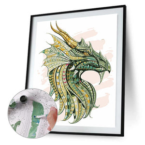 Green Dragon 40*50cm paint by numbers