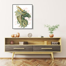 Load image into Gallery viewer, Green Dragon 40*50cm paint by numbers
