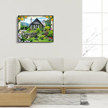 Load image into Gallery viewer, House 40x30cm(canvas) full round drill diamond painting
