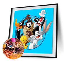 Load image into Gallery viewer, Cartoon Animals 30x30cm(canvas) full round drill diamond painting
