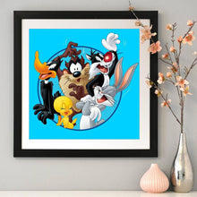 Load image into Gallery viewer, Cartoon Animals 30x30cm(canvas) full round drill diamond painting
