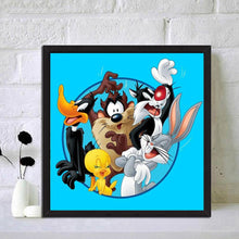 Load image into Gallery viewer, Cartoon Animals 30x30cm(canvas) full round drill diamond painting
