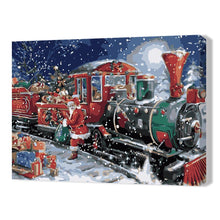 Load image into Gallery viewer, Snowing Christmas 40*50cm paint by numbers
