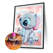 Load image into Gallery viewer, Cartoon Alien Dog 30x40cm(canvas) full round drill diamond painting
