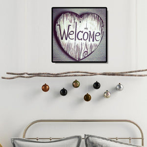 L2136 Welcome 30x30cm(canvas) full round drill diamond painting