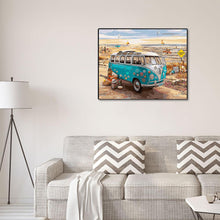 Load image into Gallery viewer, Seaside House Car 40*50cm paint by numbers
