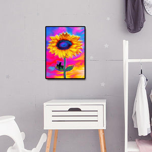 Sunflower 30x40cm(canvas) full round drill diamond painting