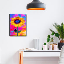 Load image into Gallery viewer, Sunflower 30x40cm(canvas) full round drill diamond painting
