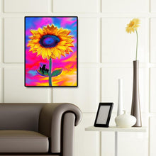 Load image into Gallery viewer, Sunflower 30x40cm(canvas) full round drill diamond painting
