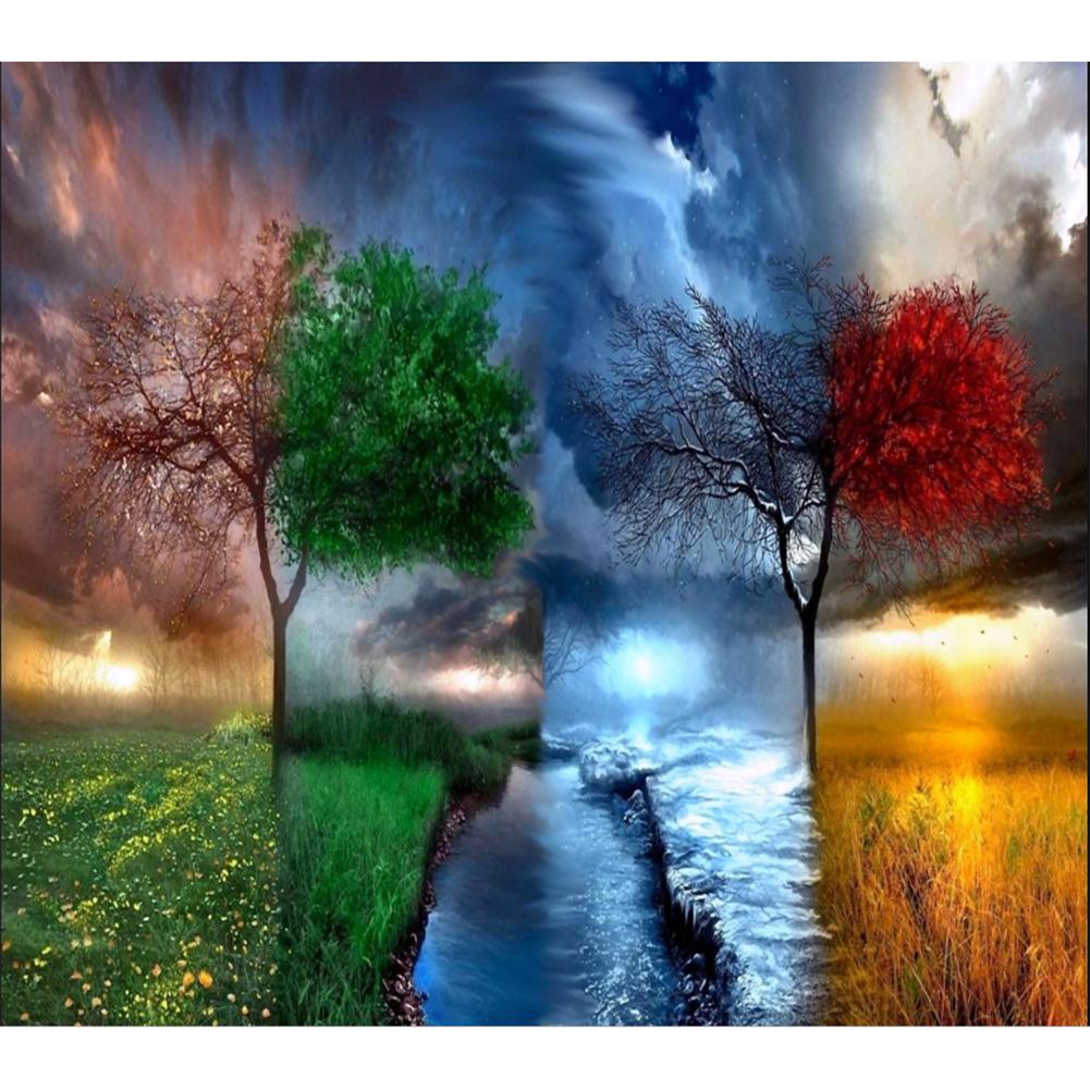 Four Seasons 40*50cm paint by numbers