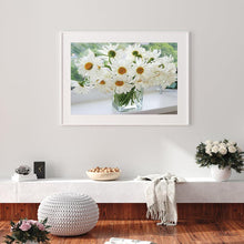Load image into Gallery viewer, White Flowers 40*50cm paint by numbers
