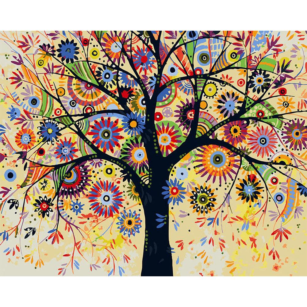 Colorful Tree 40*50cm paint by numbers