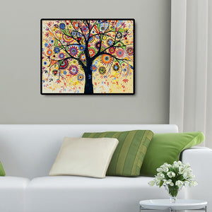 Colorful Tree 40*50cm paint by numbers