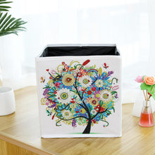 Load image into Gallery viewer, DIY Diamond Painting Folding Storage Box Desktop Toys Sundries Organizer
