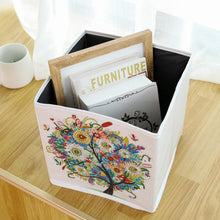 Load image into Gallery viewer, DIY Diamond Painting Folding Storage Box Desktop Toys Sundries Organizer
