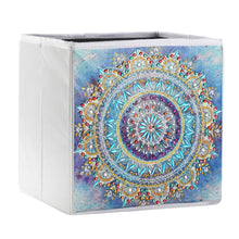 Load image into Gallery viewer, DIY Diamond Painting Folding Storage Box Square Desktop Sundries Organizer
