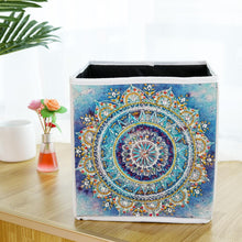 Load image into Gallery viewer, DIY Diamond Painting Folding Storage Box Square Desktop Sundries Organizer
