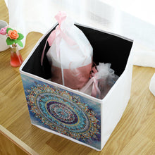 Load image into Gallery viewer, DIY Diamond Painting Folding Storage Box Square Desktop Sundries Organizer
