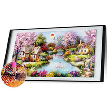 Load image into Gallery viewer, Bridge Crane 100x50cm(canvas) full round drill diamond painting
